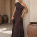 Vestito Toledo di colore marrone