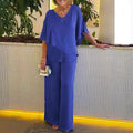 Martha - Completo comodo con gambe larghe