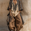 Set di Stampe Artistiche Nomadi Bohemien in Tre Pezzi